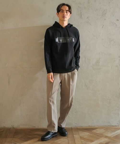 MEN'S BIGI / メンズビギ スウェット | プレートプリントパーカー | 詳細8