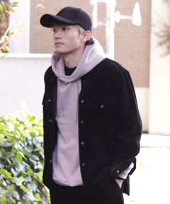 MEN'S BIGI / メンズビギ スウェット | 裏起毛プルオーバーフーディー