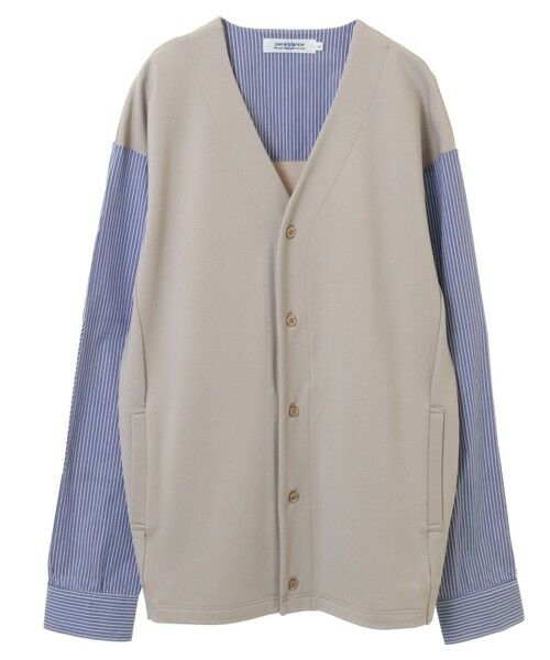 MEN'S BIGI / メンズビギ カーディガン・ボレロ | ドッキングデザインカーディガン【ストレッチ】 | 詳細2