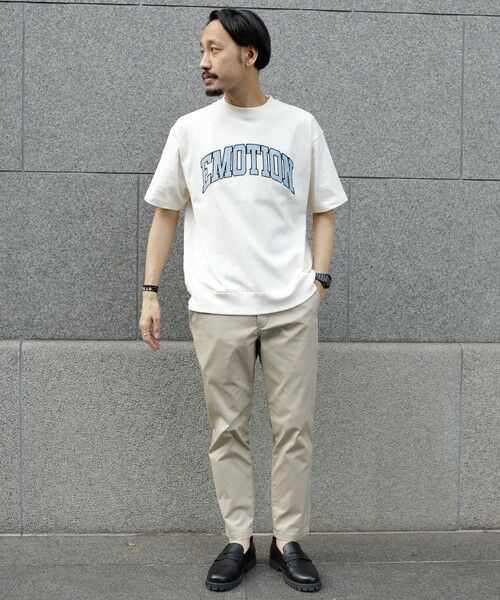 MEN'S BIGI / メンズビギ Tシャツ | ヘビーウェイトカレッジTシャツ | 詳細1