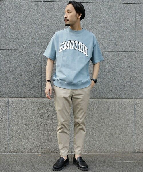 MEN'S BIGI / メンズビギ Tシャツ | ヘビーウェイトカレッジTシャツ | 詳細10