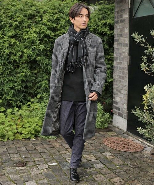 MEN'S BIGI / メンズビギ その他アウター | 中空糸メルトンチェスターコート | 詳細22