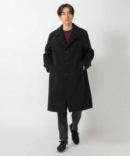 MEN'S BIGI / メンズビギ その他アウター | 中空糸メルトンオーバーコート | 詳細1
