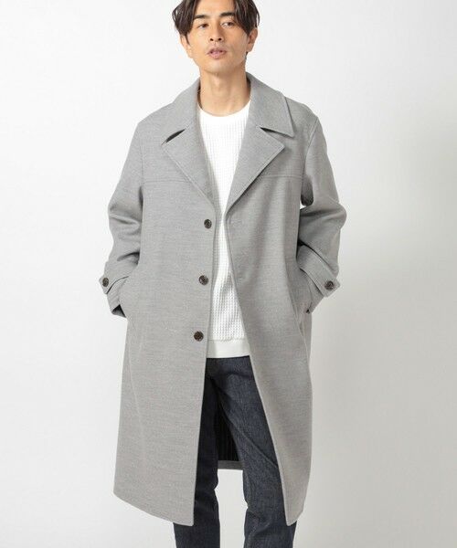 MEN'S BIGI / メンズビギ その他アウター | 中空糸メルトンオーバーコート | 詳細9