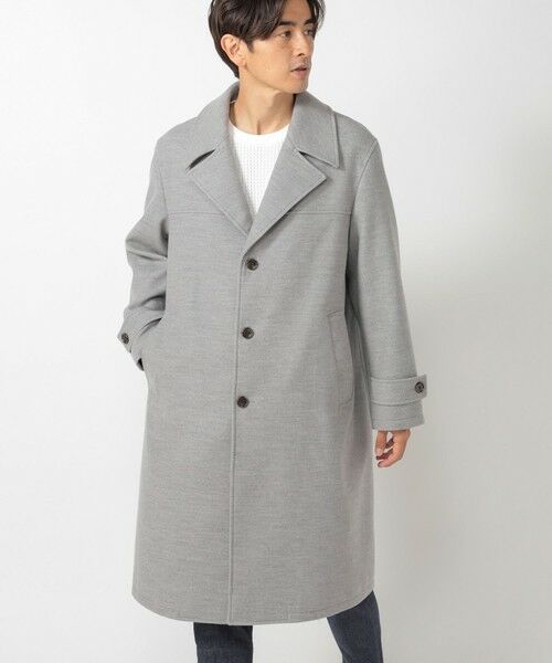MEN'S BIGI / メンズビギ その他アウター | 中空糸メルトンオーバーコート | 詳細10