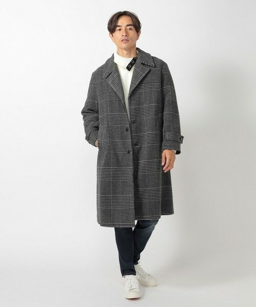 MEN'S BIGI / メンズビギ その他アウター | 中空糸メルトンオーバーコート | 詳細11