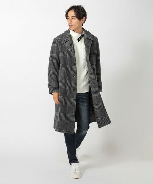 MEN'S BIGI / メンズビギ その他アウター | 中空糸メルトンオーバーコート | 詳細12
