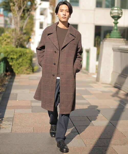 MEN'S BIGI / メンズビギ その他アウター | 中空糸メルトンオーバーコート | 詳細16