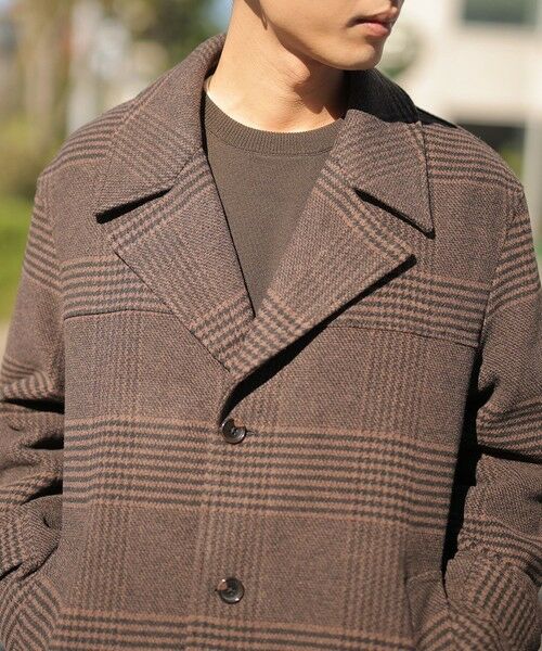 MEN'S BIGI / メンズビギ その他アウター | 中空糸メルトンオーバーコート | 詳細17