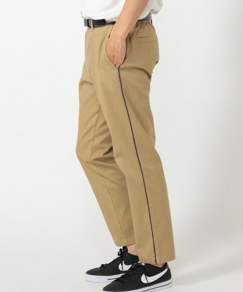 MEN'S BIGI / メンズビギ チノ・ワークパンツ | チノストレッチパイピングイージーパンツ | 詳細3