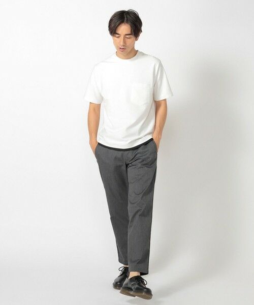 MEN'S BIGI / メンズビギ チノ・ワークパンツ | チノストレッチパイピングイージーパンツ | 詳細13