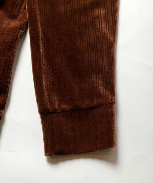 MEN'S BIGI / メンズビギ スウェット | ベロアストライプパーカー | 詳細13