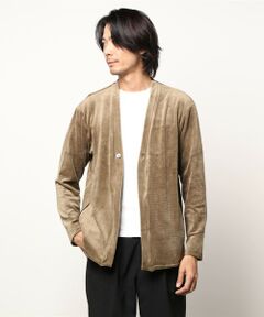 MEN'S BIGI / メンズビギ Tシャツ | リップルベロアカットソー