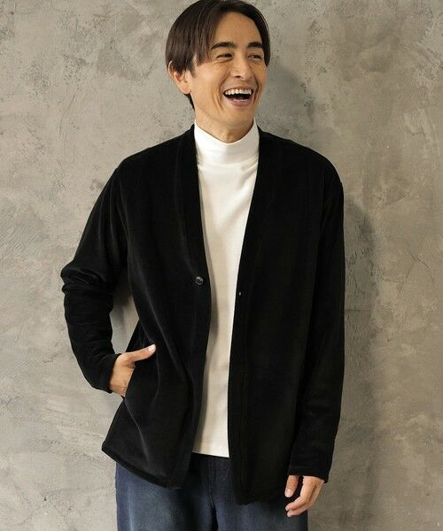 MEN'S BIGI / メンズビギ Tシャツ | リップルベロアカットソー | 詳細2