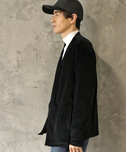 MEN'S BIGI / メンズビギ Tシャツ | リップルベロアカットソー | 詳細5