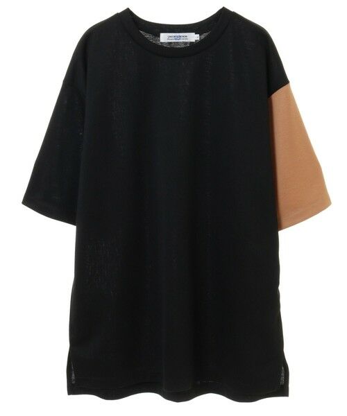 MEN'S BIGI / メンズビギ Tシャツ | ポンチ切り替えアシンメトリーTシャツ | 詳細8