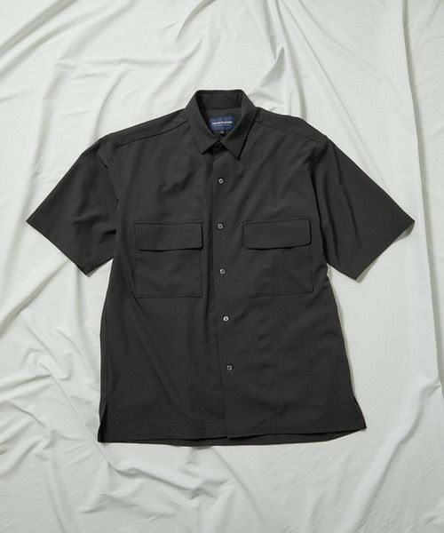 MEN'S BIGI / メンズビギ シャツ・ブラウス | 【セットアップ対応】【AIR LIGHT -Active version-】半袖CPOレギュラーカラーシャツ | 詳細7