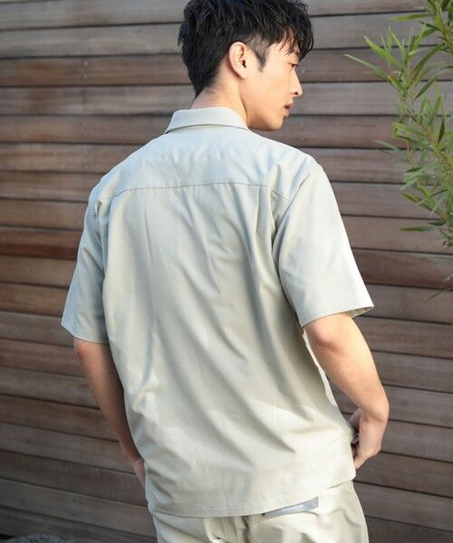 MEN'S BIGI / メンズビギ シャツ・ブラウス | 【セットアップ対応】【AIR LIGHT -Active version-】半袖CPOレギュラーカラーシャツ | 詳細10