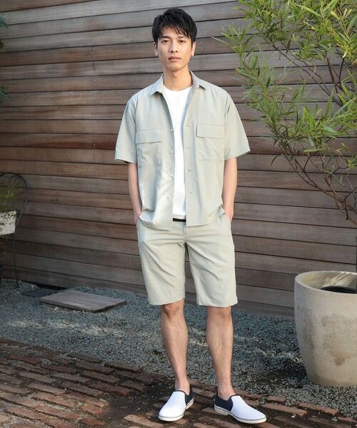 MEN'S BIGI / メンズビギ シャツ・ブラウス | 【セットアップ対応】【AIR LIGHT -Active version-】半袖CPOレギュラーカラーシャツ | 詳細11