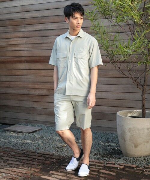 MEN'S BIGI / メンズビギ シャツ・ブラウス | 【セットアップ対応】【AIR LIGHT -Active version-】半袖CPOレギュラーカラーシャツ | 詳細12