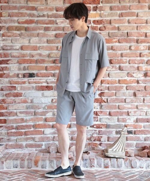 MEN'S BIGI / メンズビギ シャツ・ブラウス | 【セットアップ対応】【AIR LIGHT -Active version-】半袖CPOレギュラーカラーシャツ | 詳細15