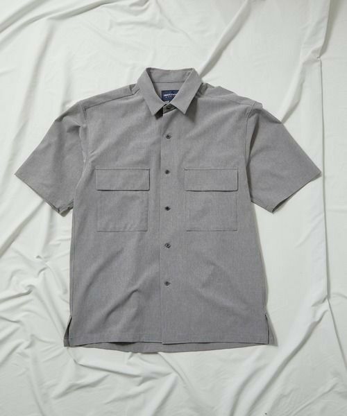 MEN'S BIGI / メンズビギ シャツ・ブラウス | 【セットアップ対応】【AIR LIGHT -Active version-】半袖CPOレギュラーカラーシャツ | 詳細18