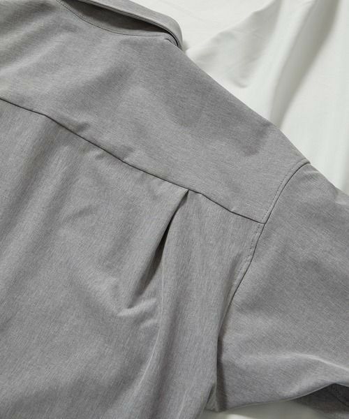MEN'S BIGI / メンズビギ シャツ・ブラウス | 【セットアップ対応】【AIR LIGHT -Active version-】半袖CPOレギュラーカラーシャツ | 詳細25