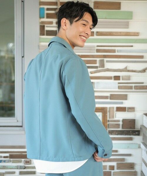 MEN'S BIGI / メンズビギ ブルゾン | 【セットアップ対応】トロピカルマテリアル CPOシャツ | 詳細4