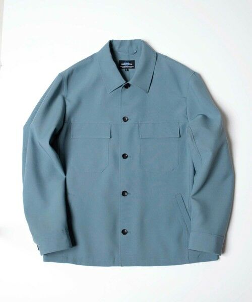 MEN'S BIGI / メンズビギ ブルゾン | 【セットアップ対応】トロピカルマテリアル CPOシャツ | 詳細6