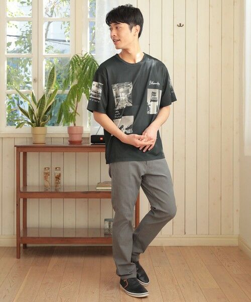 MEN'S BIGI / メンズビギ その他パンツ | マルチストレッチツイルスリムストレートパンツ | 詳細15