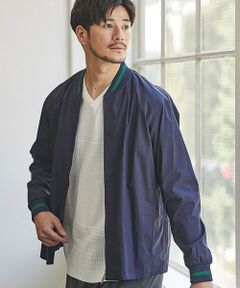 MEN'S BIGI / メンズビギ シャツ・ブラウス | ストレッチツイルシャツブルゾン/スタジャン