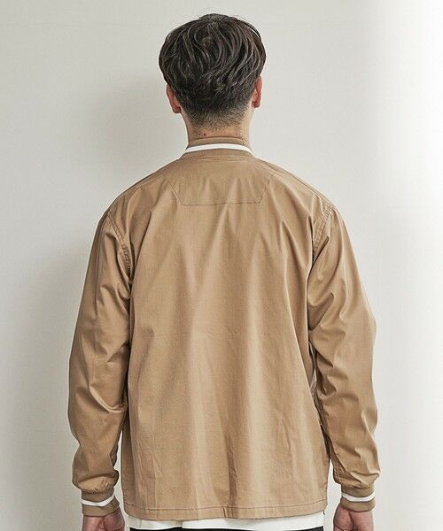 MEN'S BIGI / メンズビギ シャツ・ブラウス | ストレッチツイルシャツブルゾン/スタジャン | 詳細3