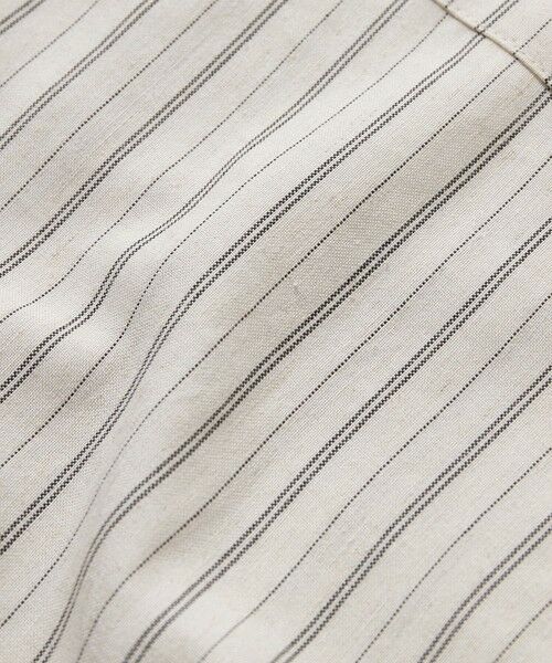 MEN'S BIGI / メンズビギ シャツ・ブラウス | 綿麻ストライプオープンカラー半袖シャツ | 詳細3