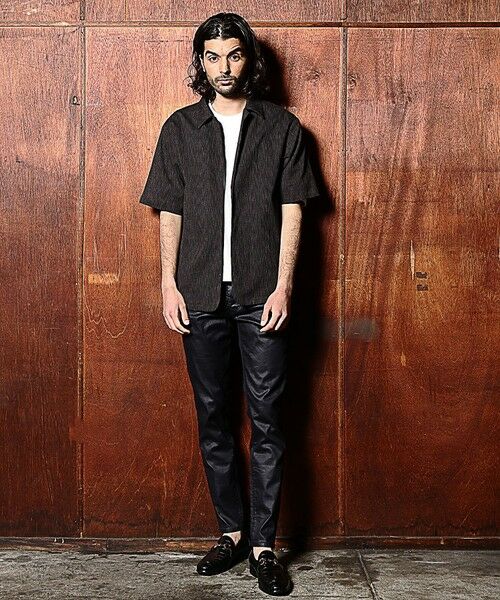 MEN'S BIGI / メンズビギ シャツ・ブラウス | 楊柳オープンカラー半袖シャツ | 詳細6