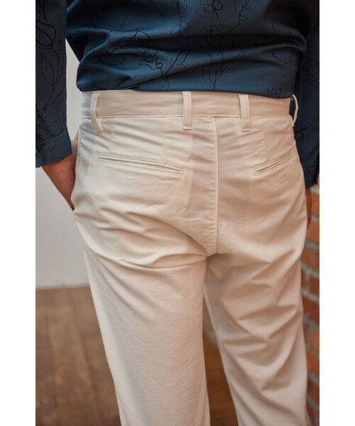 MEN'S BIGI / メンズビギ スラックス・ドレスパンツ | 【EFFORTLESS】T/Cヘリンボンストレッチスラックス | 詳細4