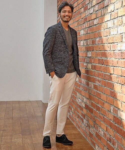 MEN'S BIGI / メンズビギ スラックス・ドレスパンツ | 【EFFORTLESS】T/Cヘリンボンストレッチスラックス | 詳細6