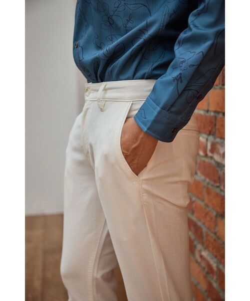 MEN'S BIGI / メンズビギ スラックス・ドレスパンツ | 【EFFORTLESS】T/Cヘリンボンストレッチスラックス | 詳細3
