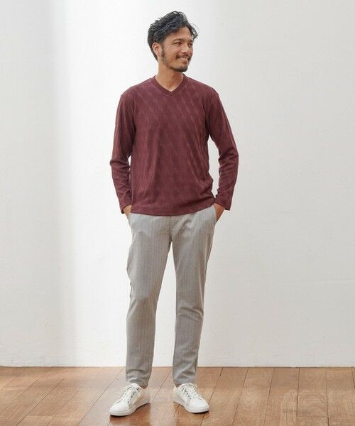 MEN'S BIGI / メンズビギ スラックス・ドレスパンツ | 【EFFORTLESS】T/Cヘリンボンストレッチスラックス | 詳細16