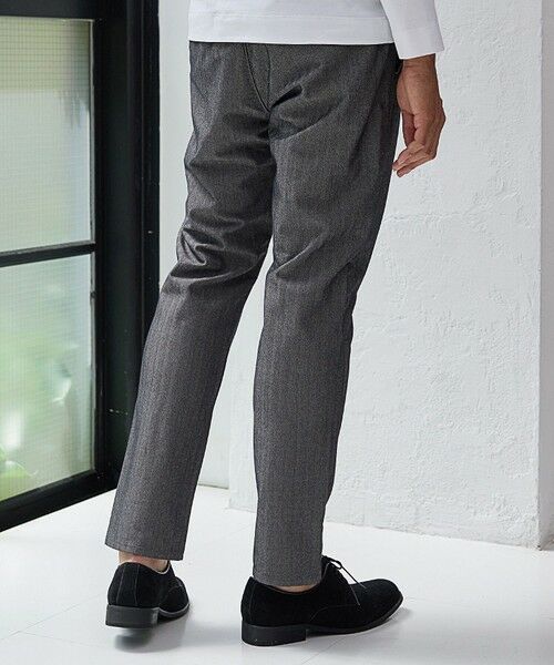 MEN'S BIGI / メンズビギ スラックス・ドレスパンツ | 【EFFORTLESS】T/Cヘリンボンストレッチスラックス | 詳細19