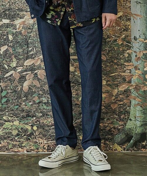 MEN'S BIGI / メンズビギ その他パンツ | T/Rストレッチスリムイージーパンツ<セットアップ対応>（ブルー）