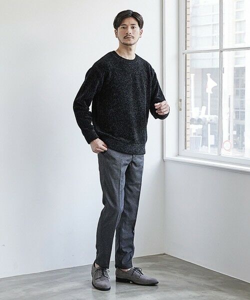MEN'S BIGI / メンズビギ ニット・セーター | クルーネックモールニット | 詳細2
