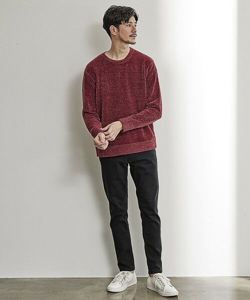 MEN'S BIGI / メンズビギ ニット・セーター | クルーネックモールニット | 詳細4