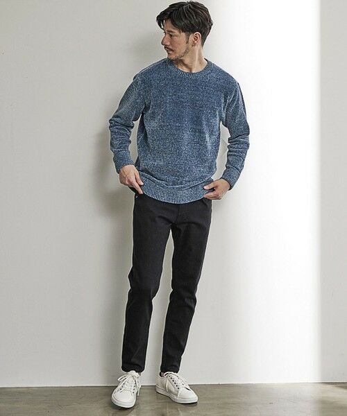 MEN'S BIGI / メンズビギ ニット・セーター | クルーネックモールニット | 詳細5