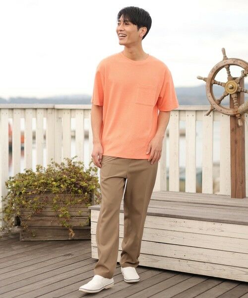 MEN'S BIGI / メンズビギ Tシャツ | カノコマテリアル リゾートカットソー | 詳細6