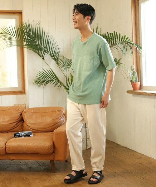 MEN'S BIGI / メンズビギ Tシャツ | カノコマテリアル リゾートカットソー | 詳細10