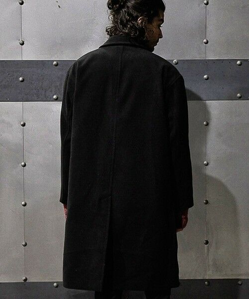MEN'S BIGI / メンズビギ その他アウター | 中空糸メルトンチェスターコート | 詳細5