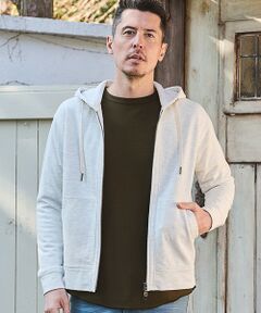 MEN'S BIGI / メンズビギ スウェット | スラブ裏毛パーカー