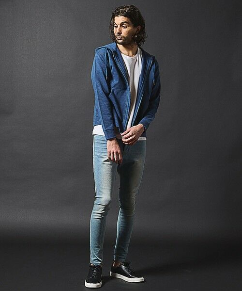 MEN'S BIGI / メンズビギ スウェット | スラブ裏毛パーカー | 詳細8