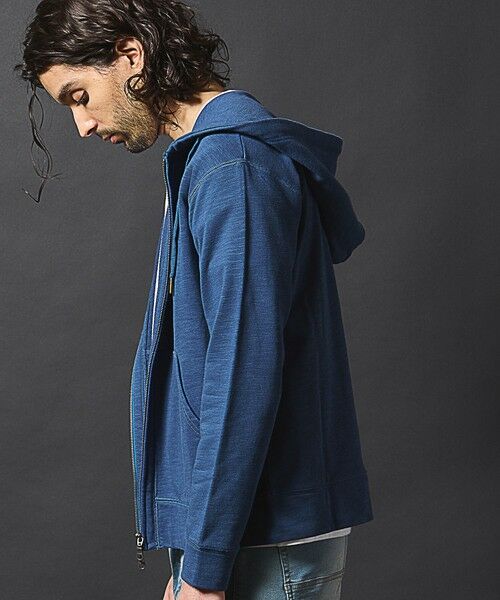 MEN'S BIGI / メンズビギ スウェット | スラブ裏毛パーカー | 詳細11