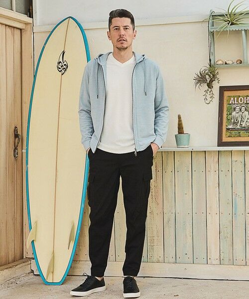 MEN'S BIGI / メンズビギ スウェット | スラブ裏毛パーカー | 詳細14